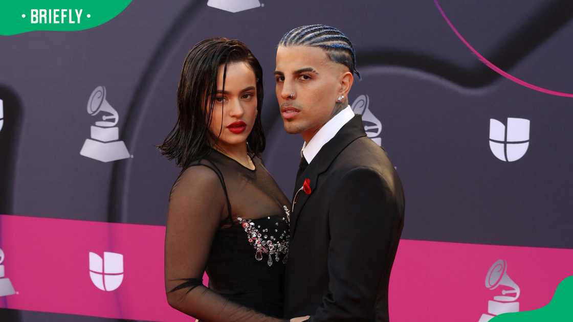 Rauw Alejandro and Rosalia at the Latin Grammy Awards Rauw Alejandro and Rosalia at the Latin Grammy Awards