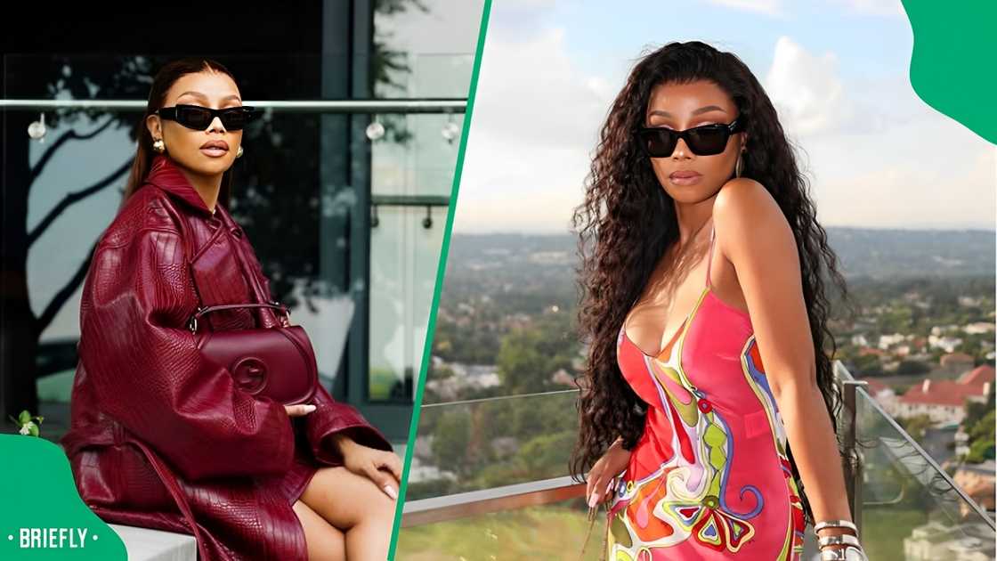 Bonang Matheba celebrates a new Range Rover.