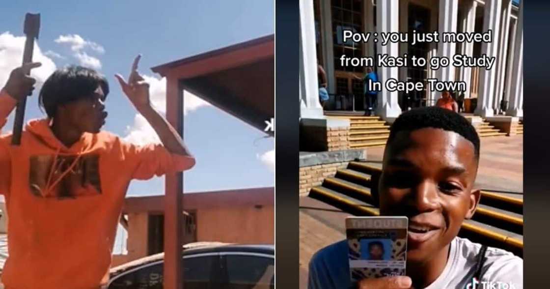 Young man moves Newtown Township to Cape Town Young man moves Newtown Township to Cape Town