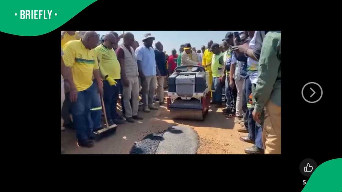 A video went viral on Facebook. A video went viral on Facebook.