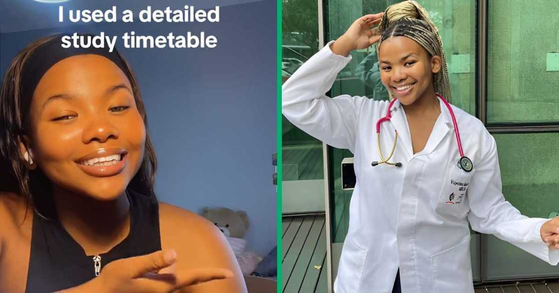 A woman made it to medical school soon after matric through hard work and sleepless nights. A woman made it to medical school soon after matric through hard work and sleepless nights.