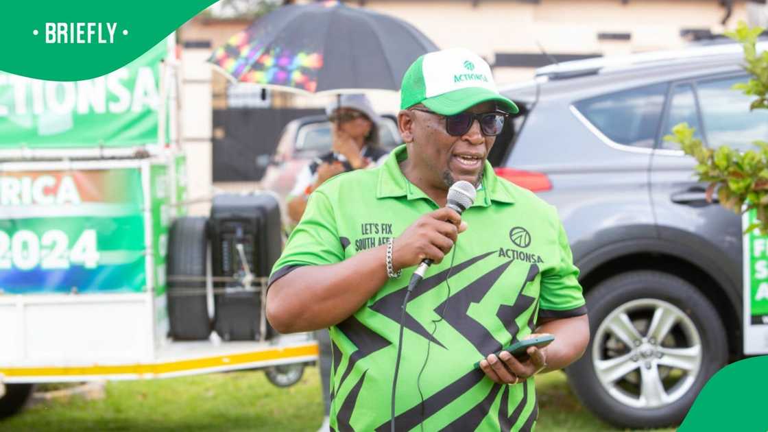 ActionSA's Gauteng Chairperson Funzi Ngobeni said the party will focus on tackling illegal trade ActionSA's Gauteng Chairperson Funzi Ngobeni said the party will focus on tackling illegal trade