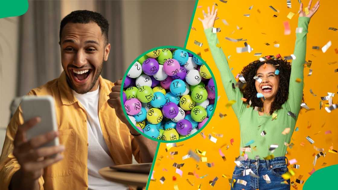 Two South Africans won big while playing lotto games. Two South Africans won big while playing lotto games.
