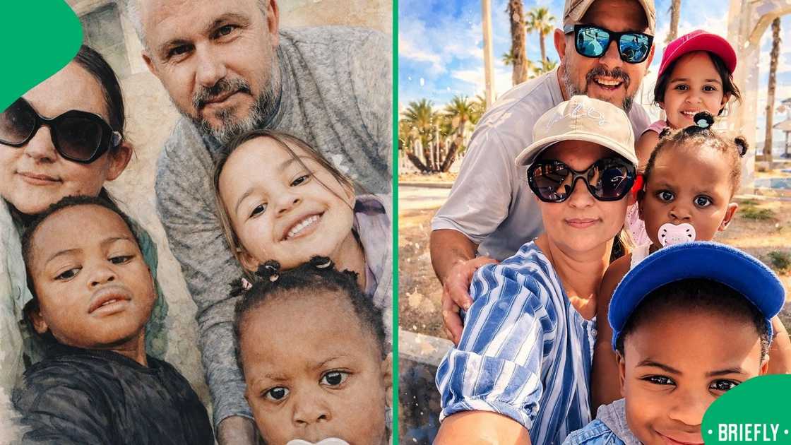 The South African family of 5 moved to the US