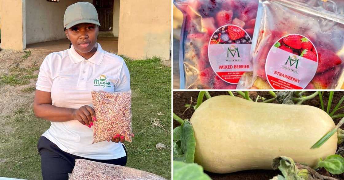 South African farmer Bongiwe Mchunu South African farmer Bongiwe Mchunu