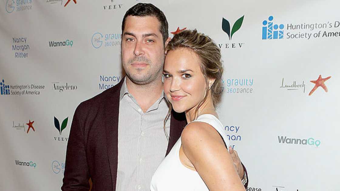 Arielle Kebbel and Aaron Bay-Schuck in Los Angeles, California. Arielle Kebbel and Aaron Bay-Schuck in Los Angeles, California.
