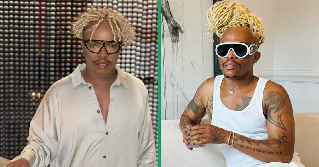 Somizi Mhlongo posted a video during his fashion class Somizi Mhlongo posted a video during his fashion class