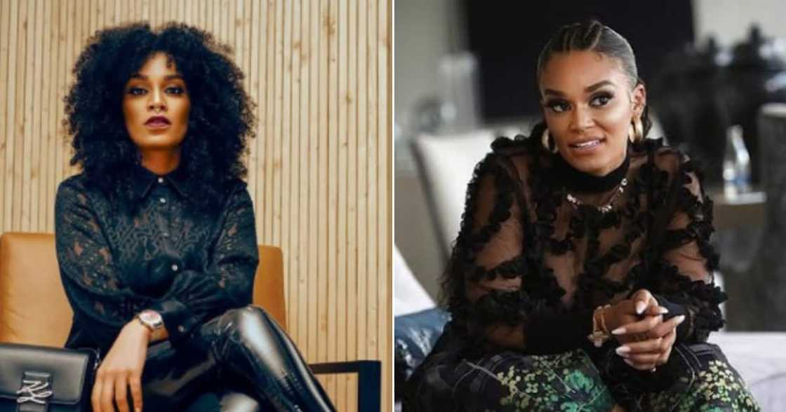 Pearl Thusi, adoption. Pearl Thusi, adoption.