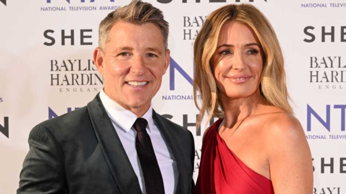 Patrick Kielty and Cat Deeley in London, England. Patrick Kielty and Cat Deeley in London, England.