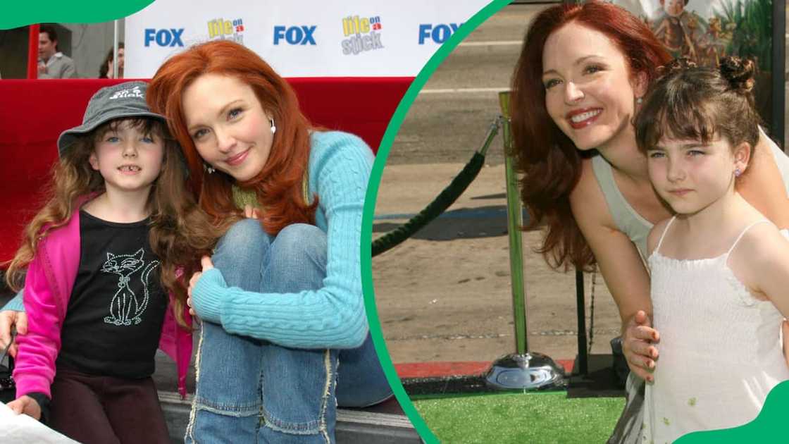 Actress Amy Yasbeck and Stella Ritter (now Noah Lee) Actress Amy Yasbeck and Stella Ritter (now Noah Lee)