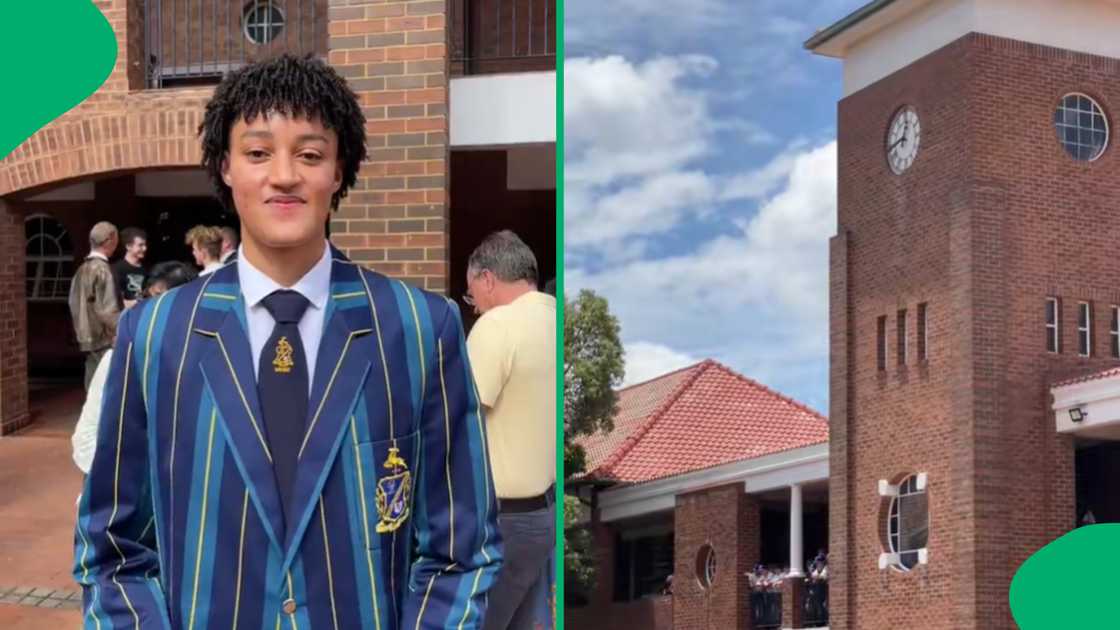 St David's Marist school practices war cry. St David's Marist school practices war cry.