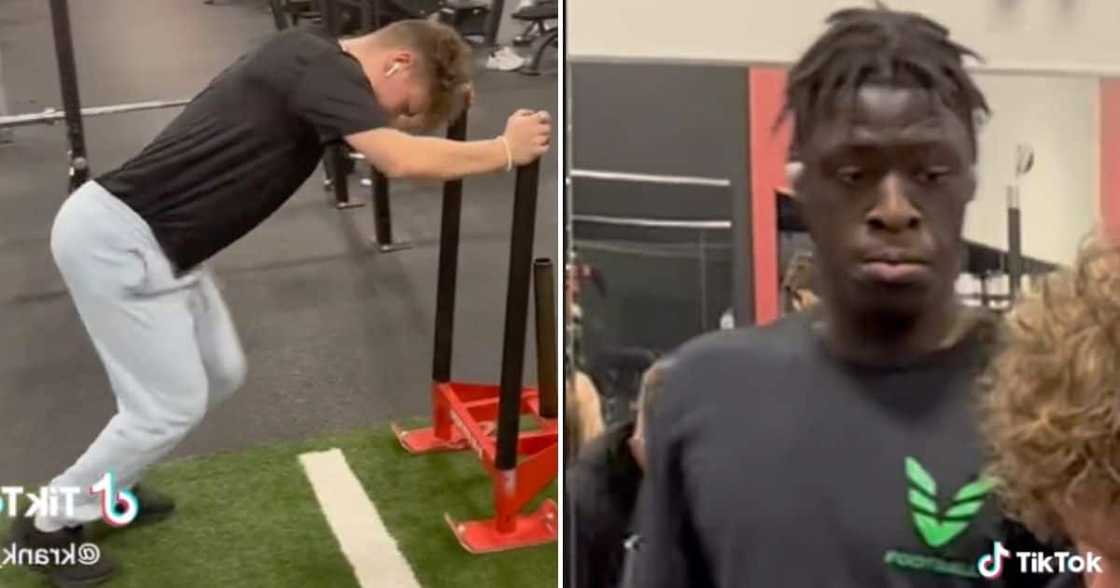 White Canadian choreographer viral TikTok parodies South Africans in the Gym to 'Mona Lisa' by Lojay & Sarz White Canadian choreographer viral TikTok parodies South Africans in the Gym to 'Mona Lisa' by Lojay & Sarz