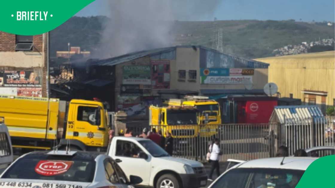 The eThekwini Fire Services Directorate said crews were dispatched shortly after receiving a distress cal The eThekwini Fire Services Directorate said crews were dispatched shortly after receiving a distress cal