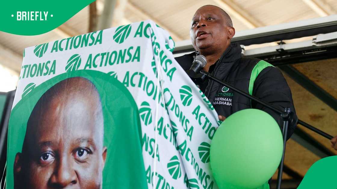 ActionSA leader Herman Mashaba called for the police to investigate a voicenote which circulated ActionSA leader Herman Mashaba called for the police to investigate a voicenote which circulated