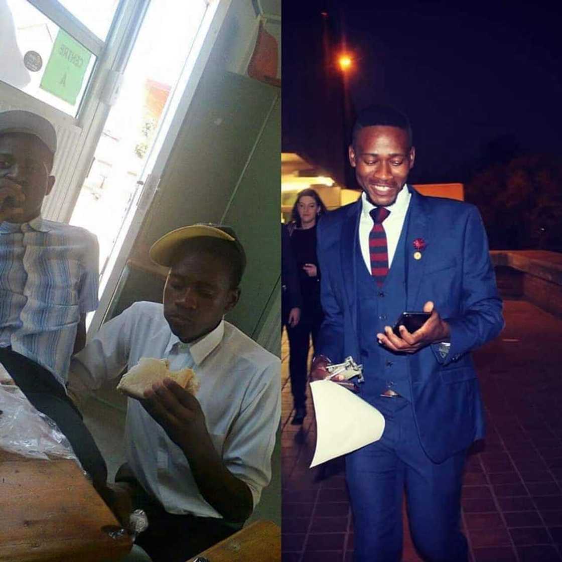 Alex overcame the challenges he faced and succeeded. He wants to inspire others. Source: Alex Sifiso Mlangeni Alex overcame the challenges he faced and succeeded. He wants to inspire others. Source: Alex Sifiso Mlangeni