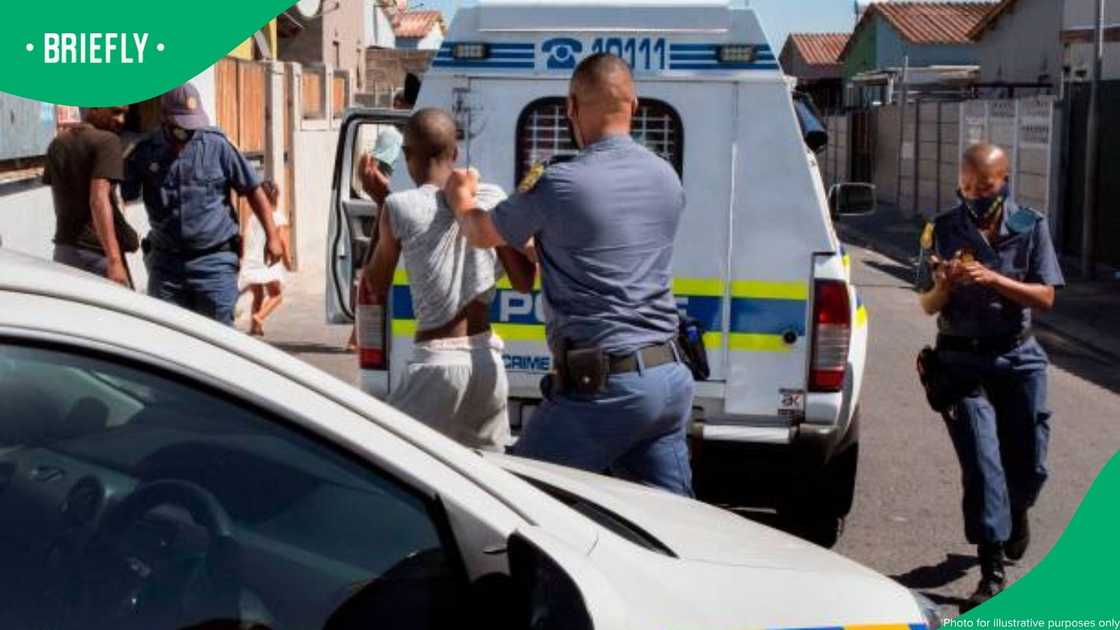SAPS officer SAPS officer