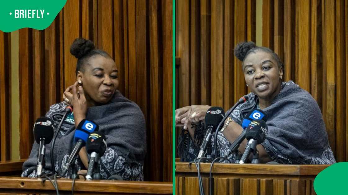 Rosemary Ndlovu at a high court in Johannesburg. Rosemary Ndlovu at a high court in Johannesburg.
