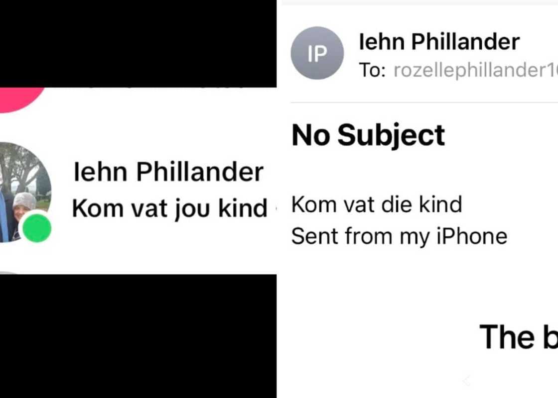 A father asked his daughter on every social media platform to get her child. A father asked his daughter on every social media platform to get her child.