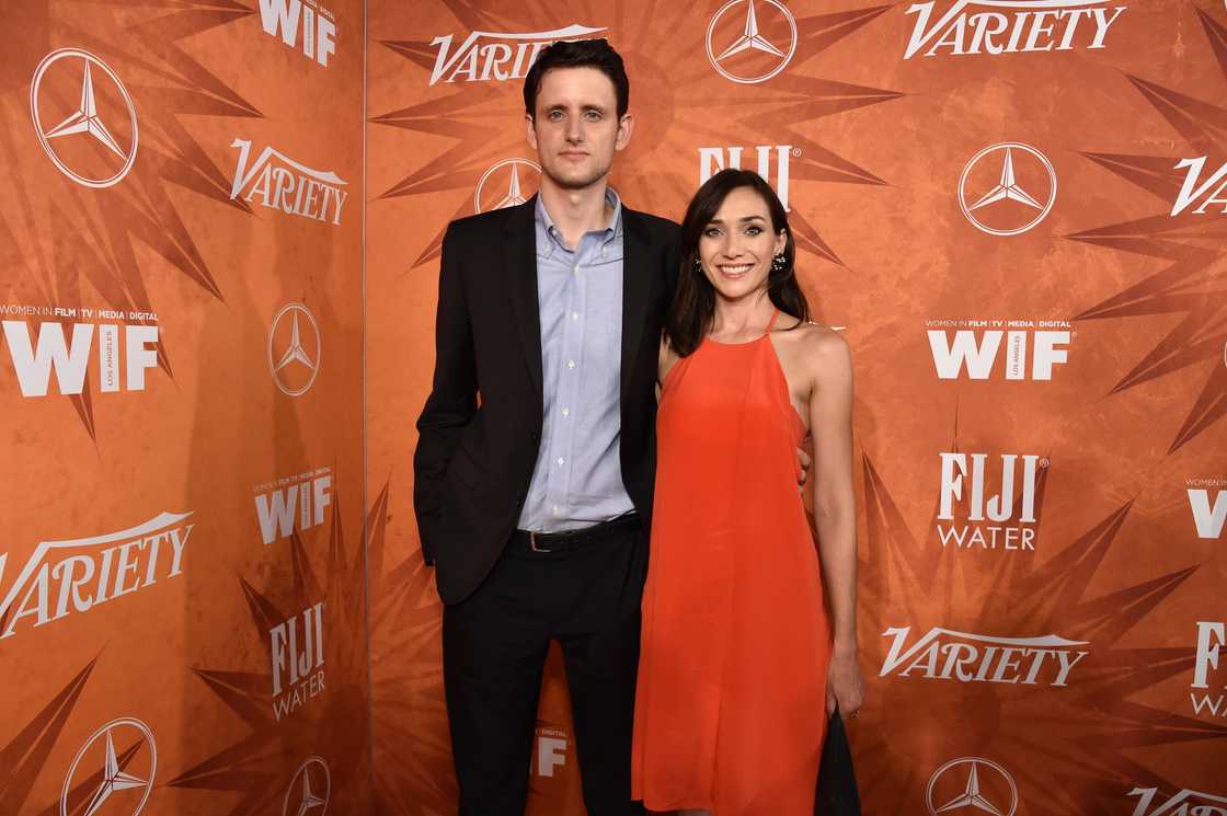 Zach Woods and Jocelyn DeBoer in Los Angeles