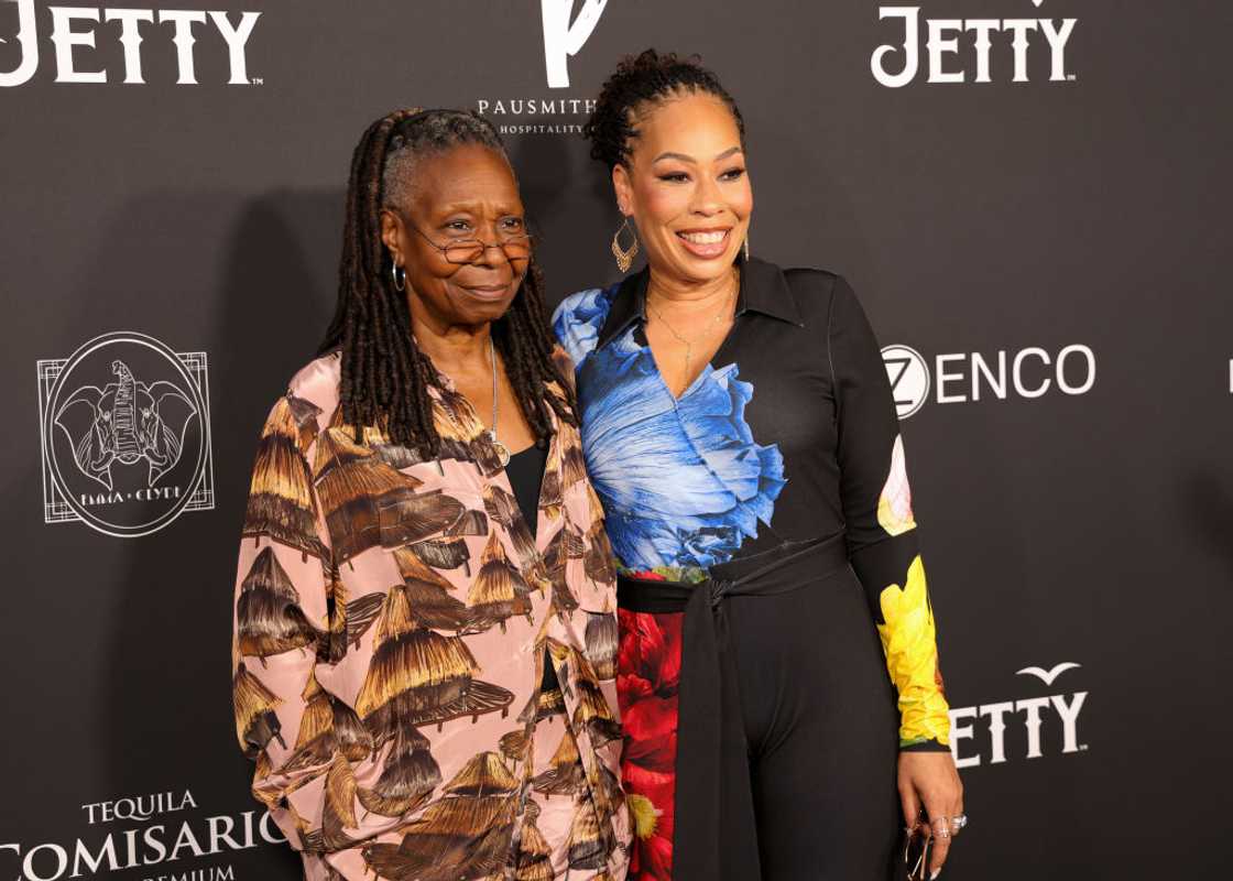 Whoopi Goldberg and Alex Martin in Venice, California Whoopi Goldberg and Alex Martin in Venice, California