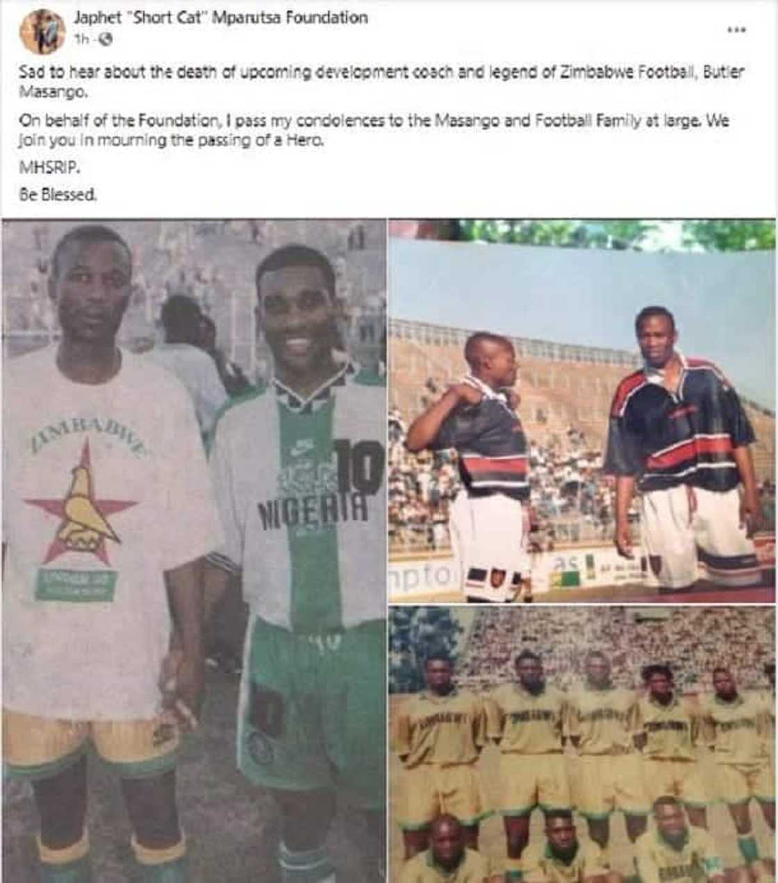 Tears as former African football star dies mysterious death Tears as former African football star dies mysterious death