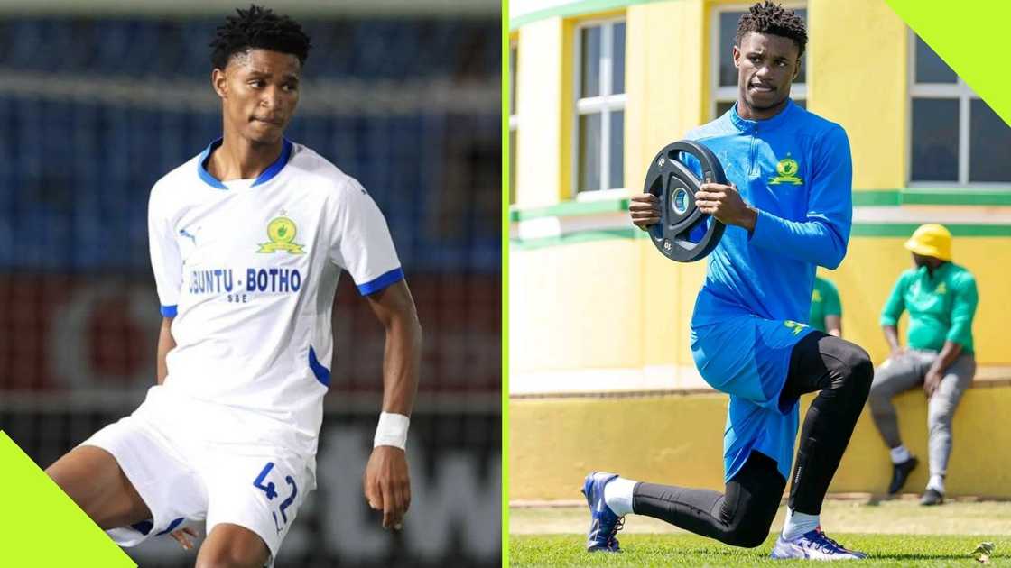 Malibongwe Khoza has earned a new contract at Mamelodi Sundowns. Malibongwe Khoza has earned a new contract at Mamelodi Sundowns.