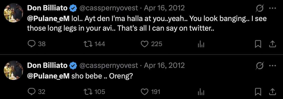 Cassper Nyovest's flirty tweets to his wife went viral Cassper Nyovest's flirty tweets to his wife went viral