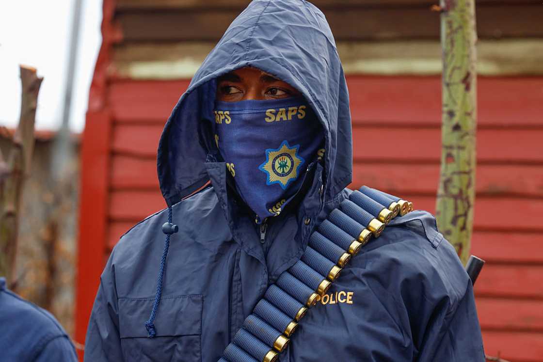The police were at Yeoville Clinic during a clash between the locals and foreign nationals The police were at Yeoville Clinic during a clash between the locals and foreign nationals