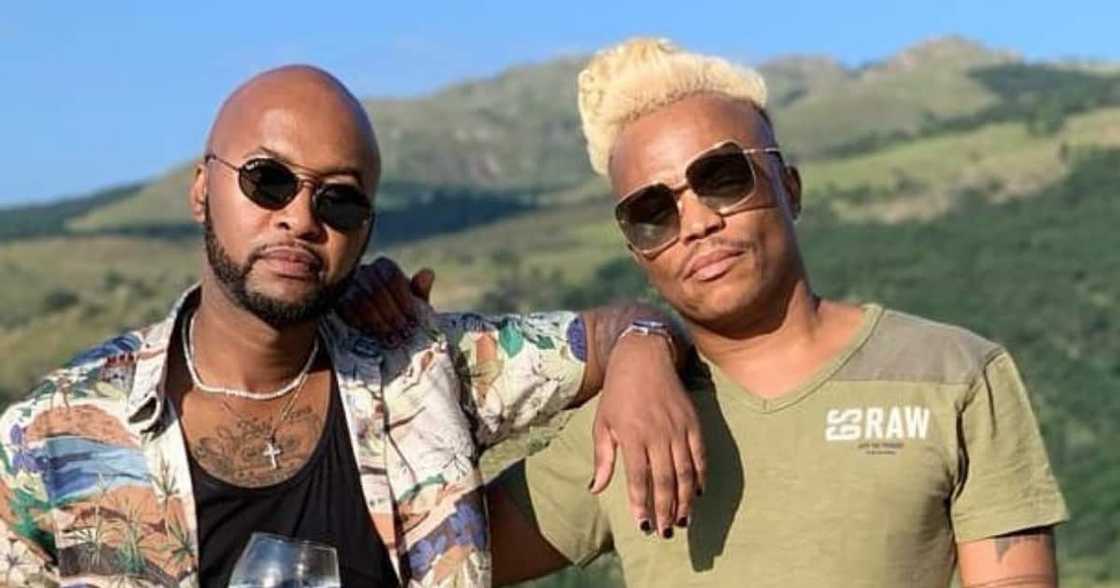 Somizi and Vusi Nova fight over who gets the main room in luxurious hotel Somizi and Vusi Nova fight over who gets the main room in luxurious hotel
