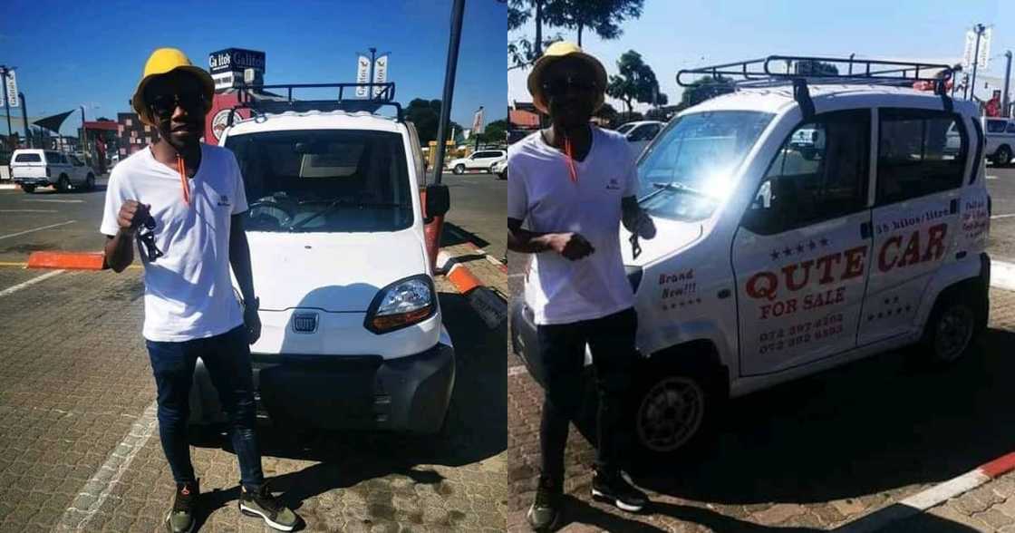 Smart Mzansi Man Buys 5 Qute Cars, Starts Successful Delivery Business Smart Mzansi Man Buys 5 Qute Cars, Starts Successful Delivery Business