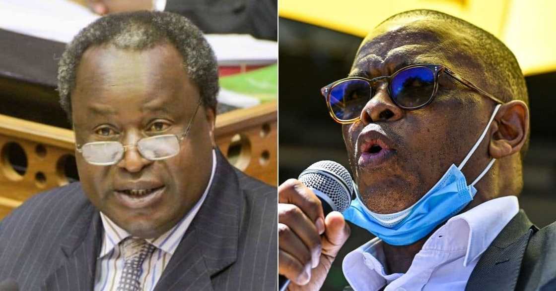 Tito Mboweni, Ace Magashule, South Africa, ANC, apartheid, state capture, corruption Tito Mboweni, Ace Magashule, South Africa, ANC, apartheid, state capture, corruption