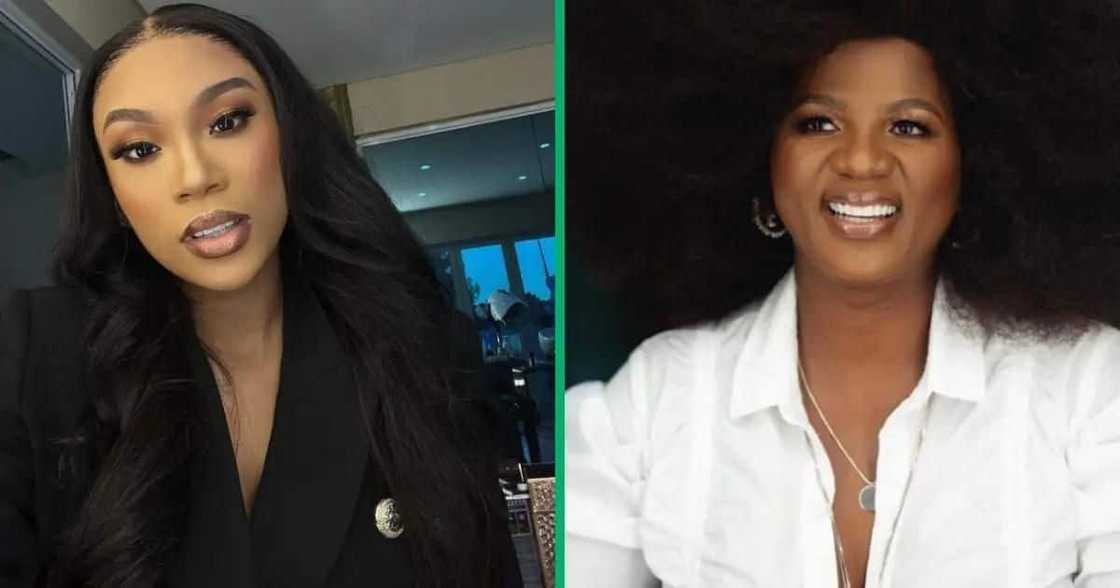 Shauwn Mkhize celebrates Tamia on her birthday. Shauwn Mkhize celebrates Tamia on her birthday.