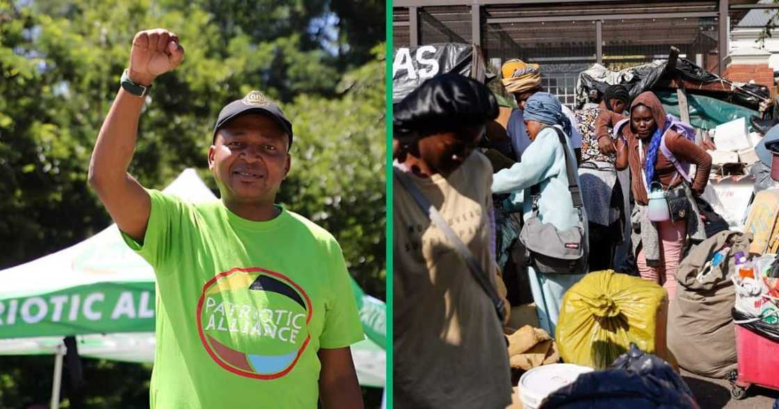 Kenny Kunene said children born to migrants must return to their country of origin Kenny Kunene said children born to migrants must return to their country of origin