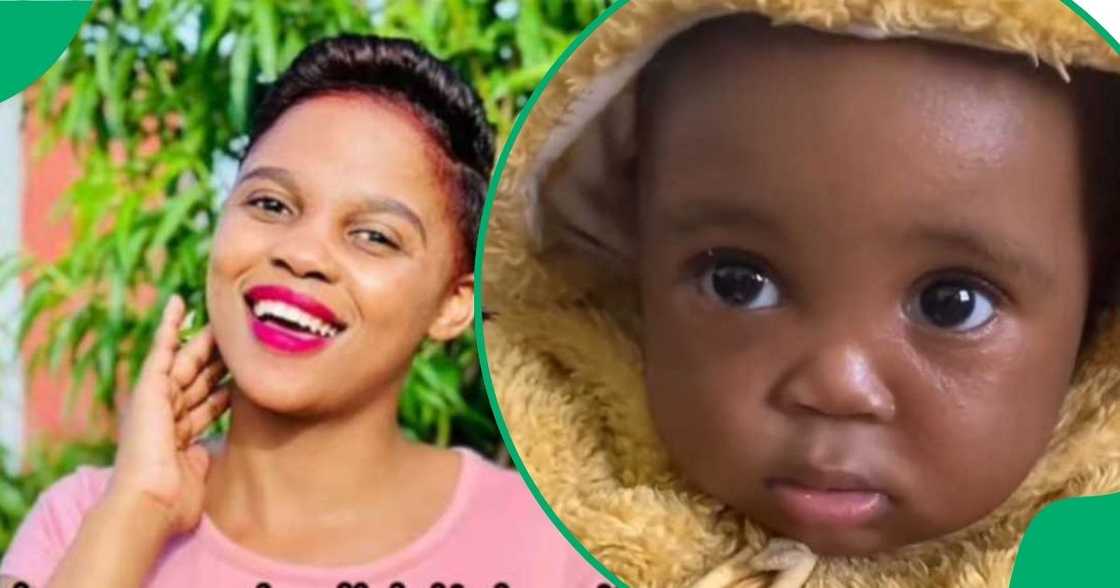 A TikTok video shows a mother waking up her child in a funny way. A TikTok video shows a mother waking up her child in a funny way.