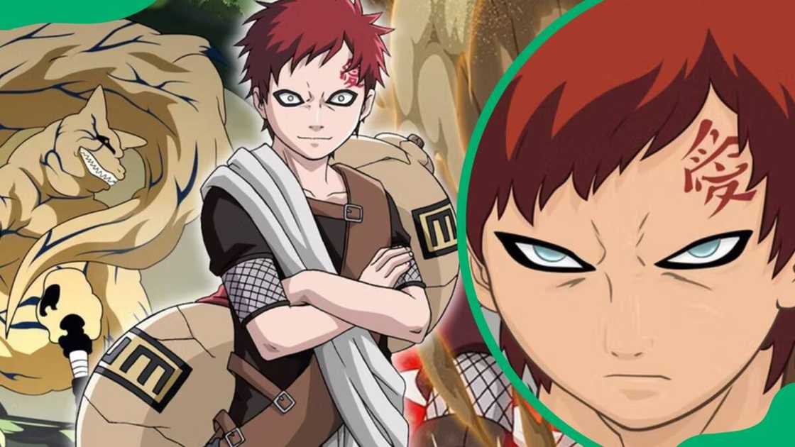 Gaara in action Gaara in action