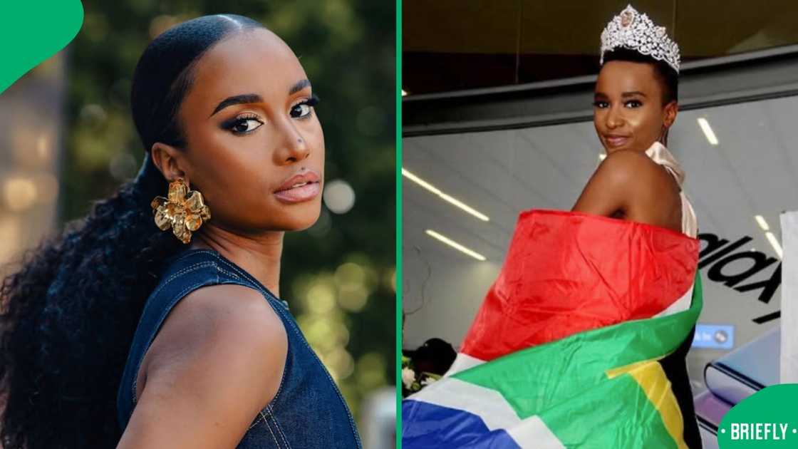 Zozibini Tunzi addressed GBVF in her Miss South Africa speech in 2019 Zozibini Tunzi addressed GBVF in her Miss South Africa speech in 2019