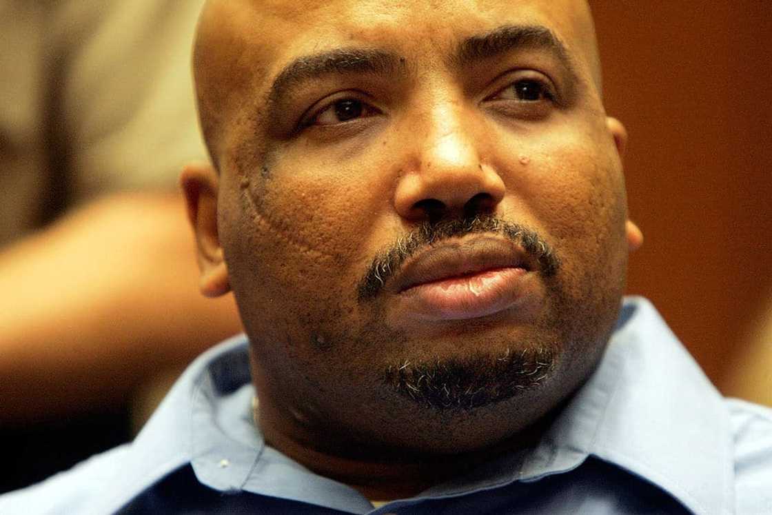 Chester Turner, an American serial killer, during sentencing Chester Turner, an American serial killer, during sentencing