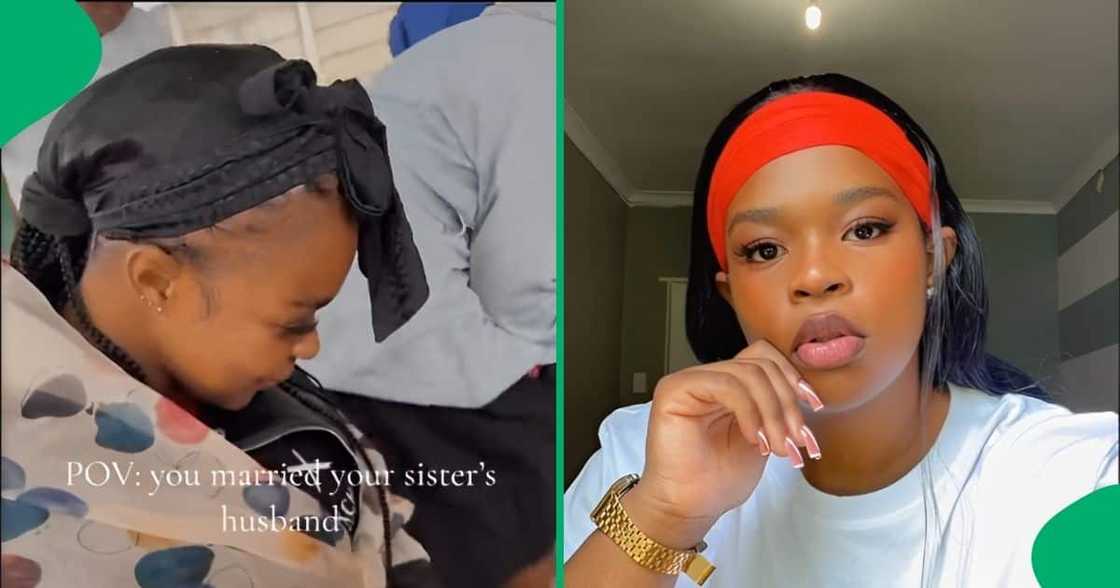 A South African woman claimed to have married her sister's husband in a traditional wedding ceremony A South African woman claimed to have married her sister's husband in a traditional wedding ceremony