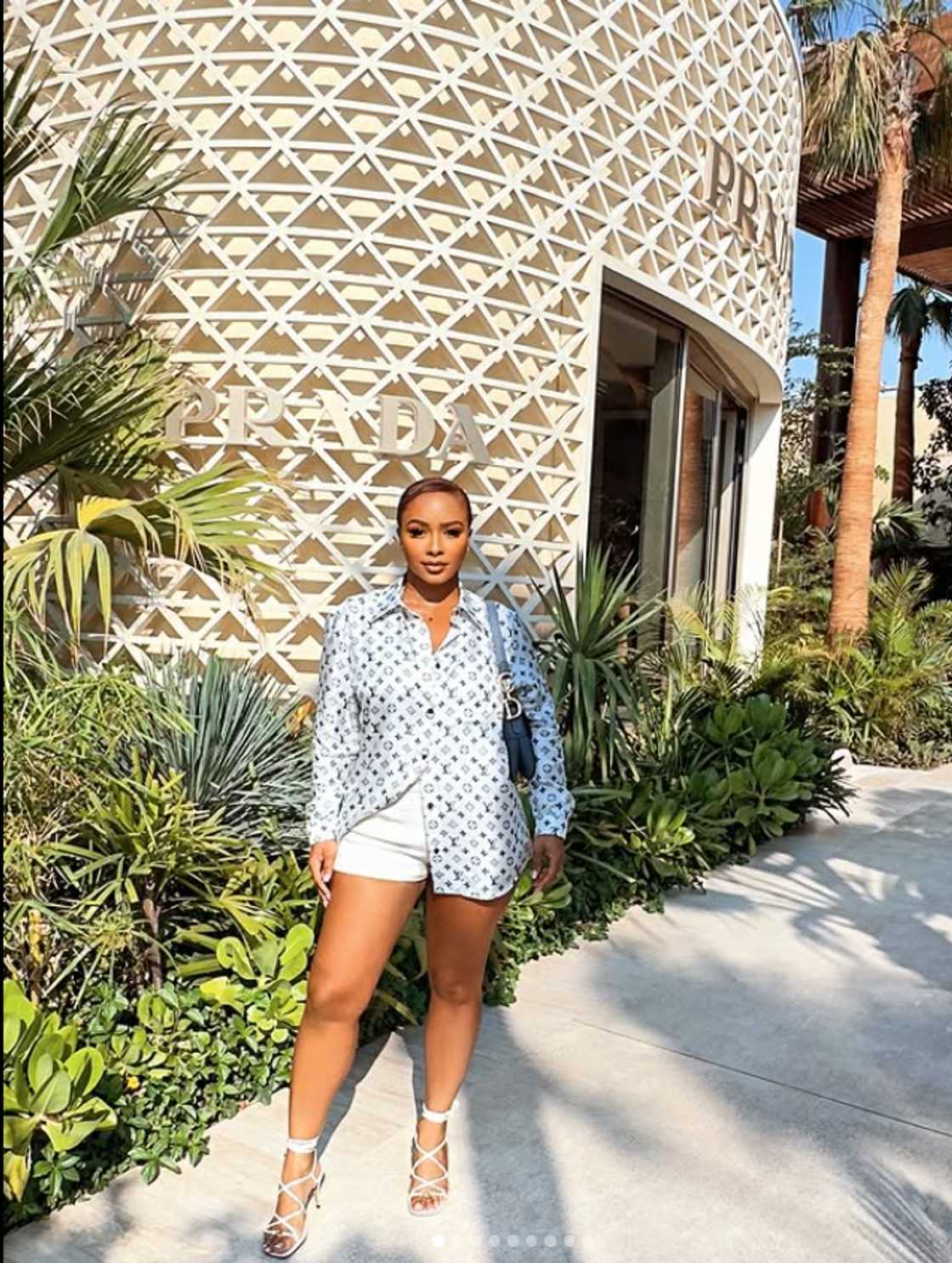 Boity Thulo was in Dubai. Boity Thulo was in Dubai.