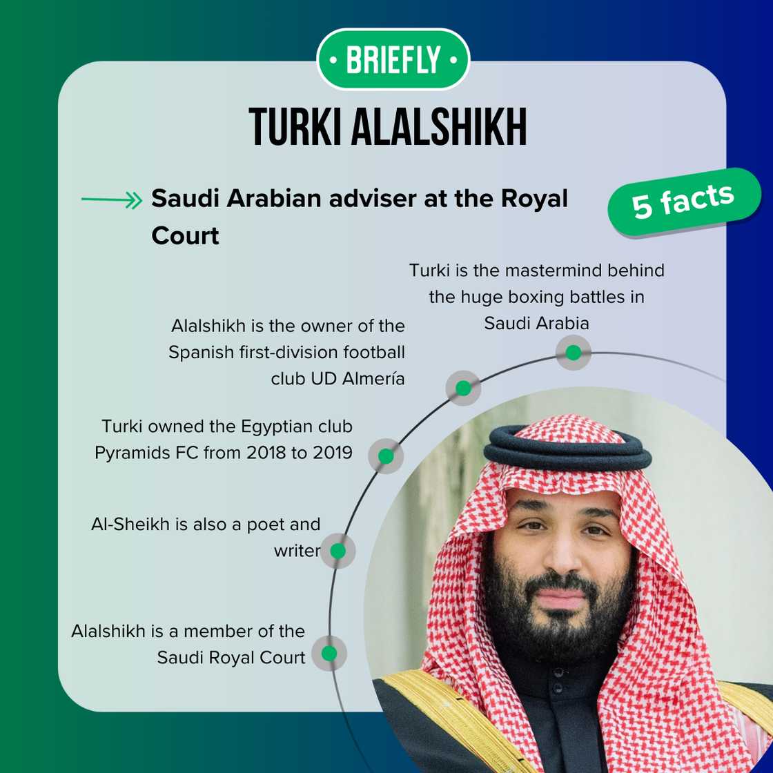 Turki Alalshikh has great interests in boxing Turki Alalshikh has great interests in boxing