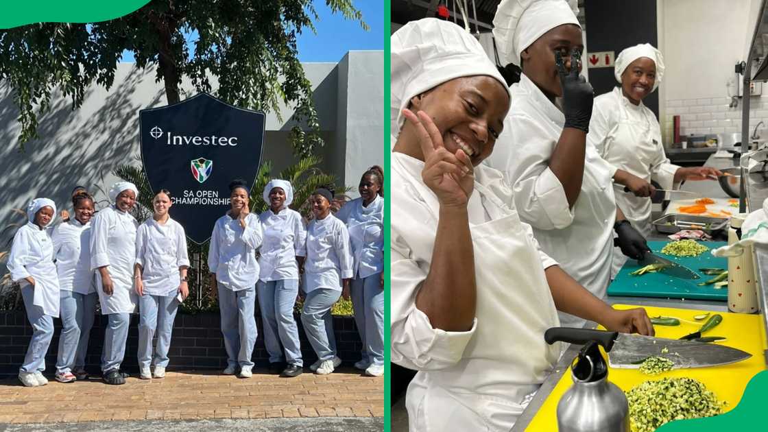 Hospitality students from Boland College's Stellenbosch Campus working at the SA Golf Open. Hospitality students from Boland College's Stellenbosch Campus working at the SA Golf Open.