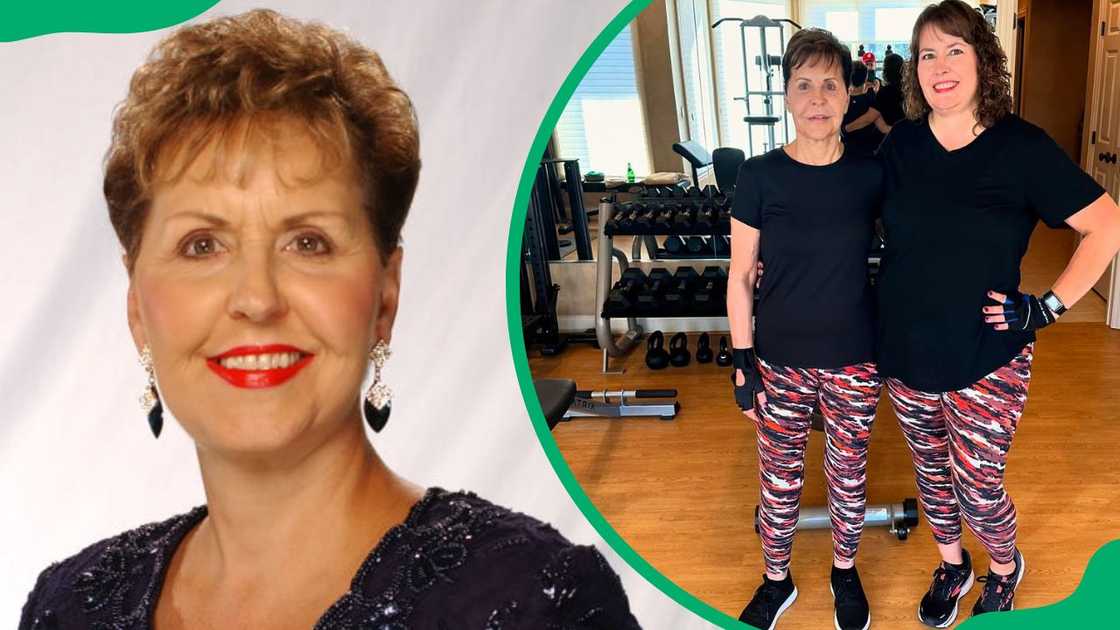 Renowned author Joyce Meyer (L). The speaker and her daughter, Laura (R) Renowned author Joyce Meyer (L). The speaker and her daughter, Laura (R)
