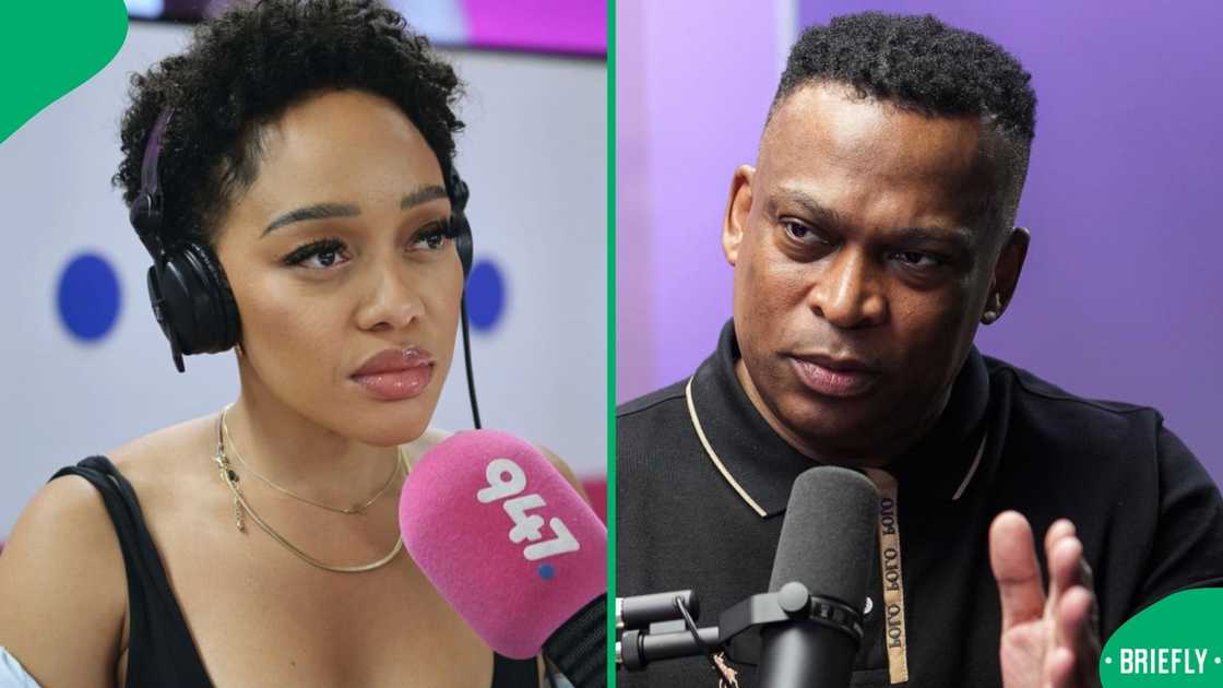 Thando Thabethe and Robert Marawa's age difference raised questions Thando Thabethe and Robert Marawa's age difference raised questions