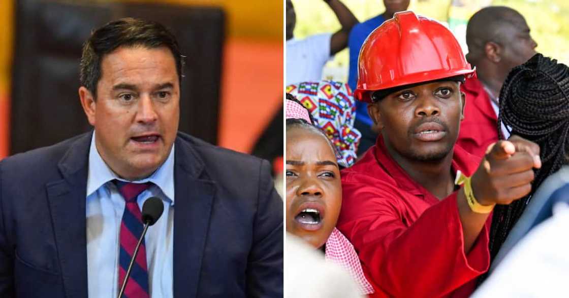 DA vows to take action against EFF ahead of national shutdown DA vows to take action against EFF ahead of national shutdown