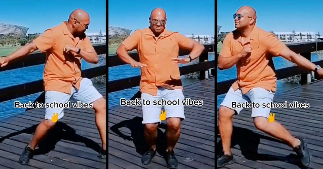 Mr Hartzenberg, dance, learners, teachers, back to school, 2022 Mr Hartzenberg, dance, learners, teachers, back to school, 2022