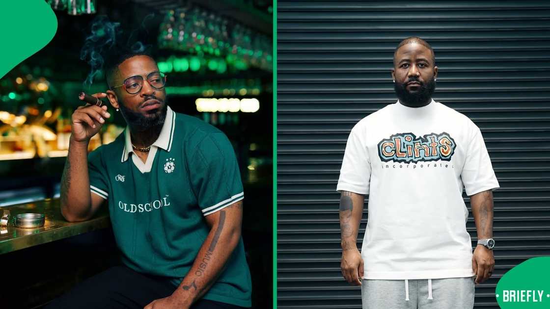 Prince Kaybee and Cassper Nyovest Prince Kaybee and Cassper Nyovest