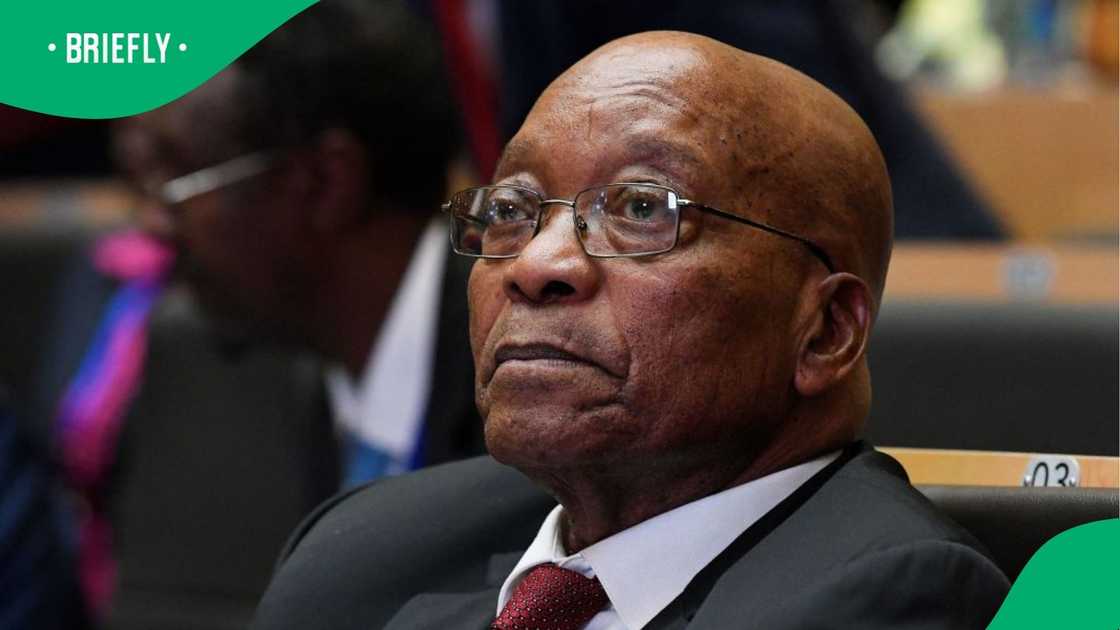 Jacob Zuma attending an event in Ethiopia. Jacob Zuma attending an event in Ethiopia.