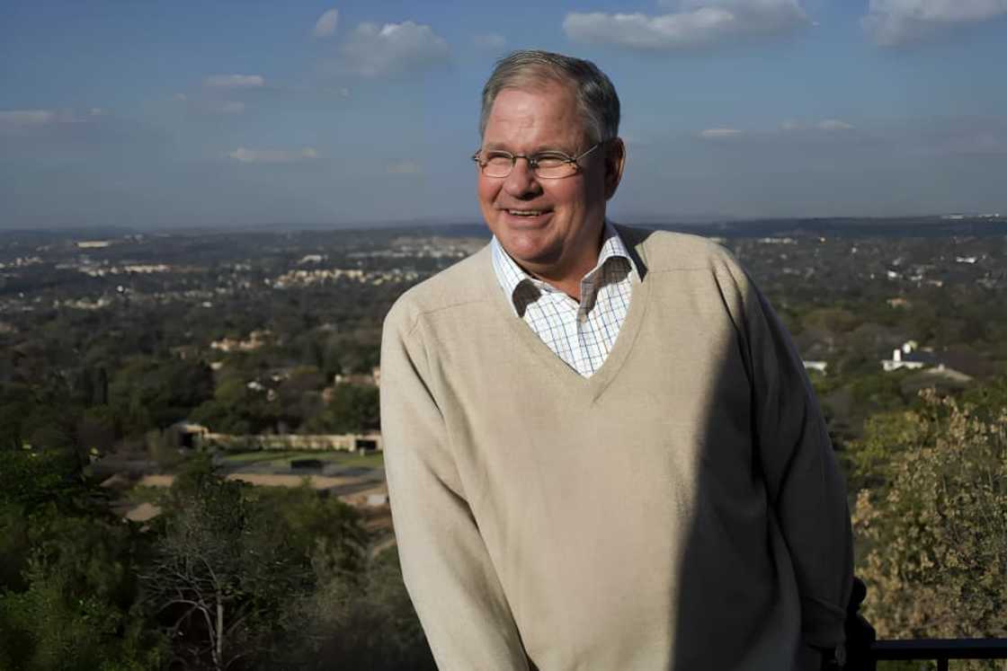 Laurie Dippenaar, the former CEO of FirstRand, stands in the garden outside his house in Bryanstown outside Johannesburg Laurie Dippenaar, the former CEO of FirstRand, stands in the garden outside his house in Bryanstown outside Johannesburg