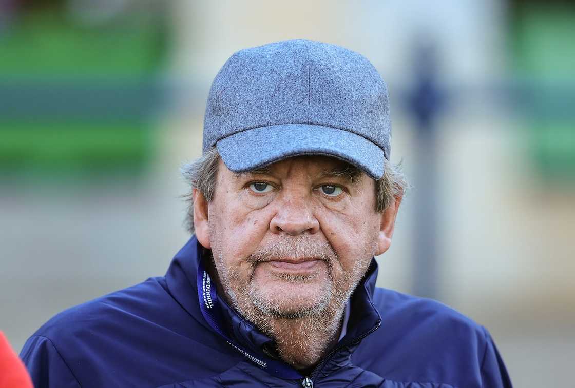 Richemont chairman Johann Rupert at The Old Course