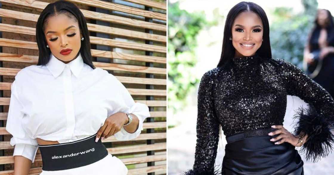 Ayanda Thabethe celebrates son Ayanda Thabethe celebrates son